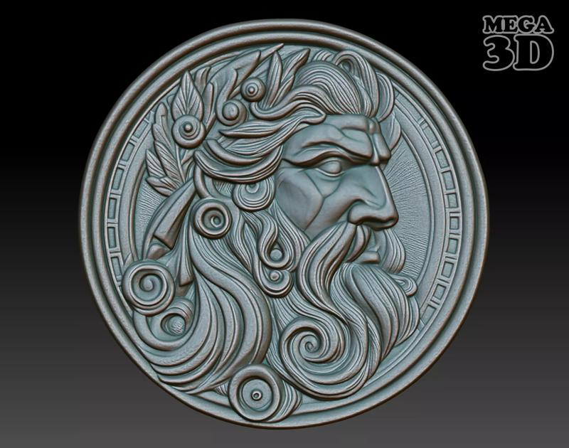 Roman Shaman basrelief 04 241010