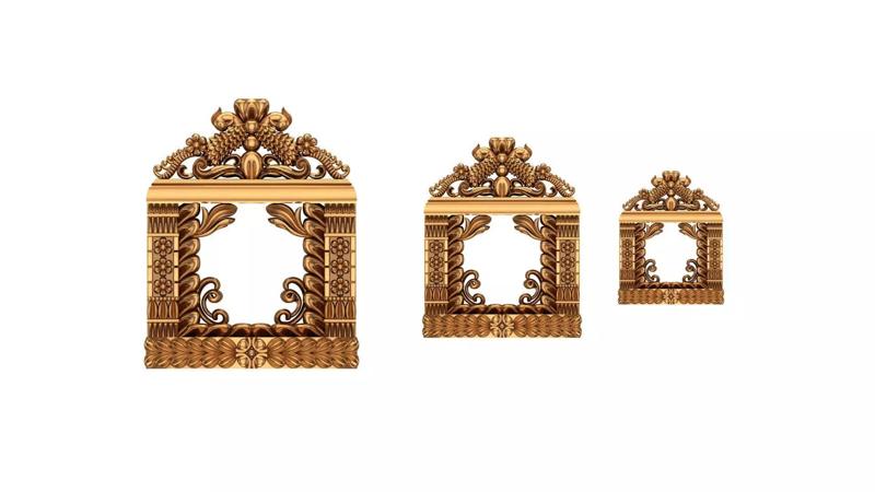 Singhasan For jewelry 3D models