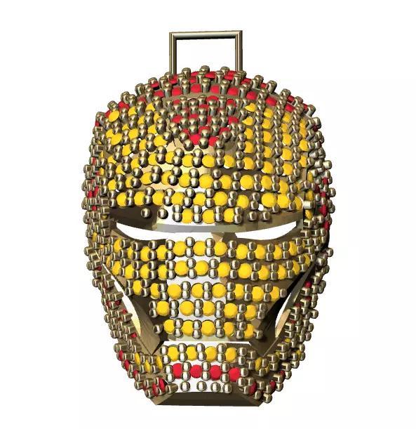 dijes- Colgante irin man -v-