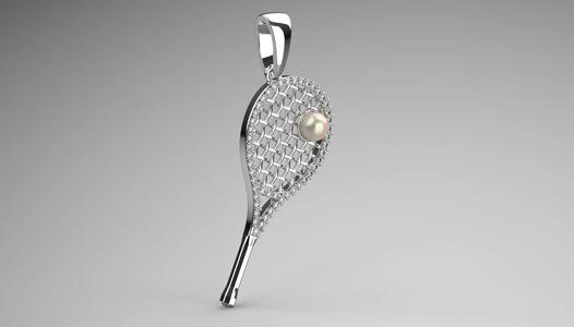 pearl tennis jewelry pendant pp0034