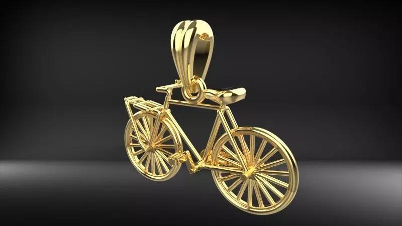 Solid Cycling Bicycle Bike Sport Pendant Jewelry