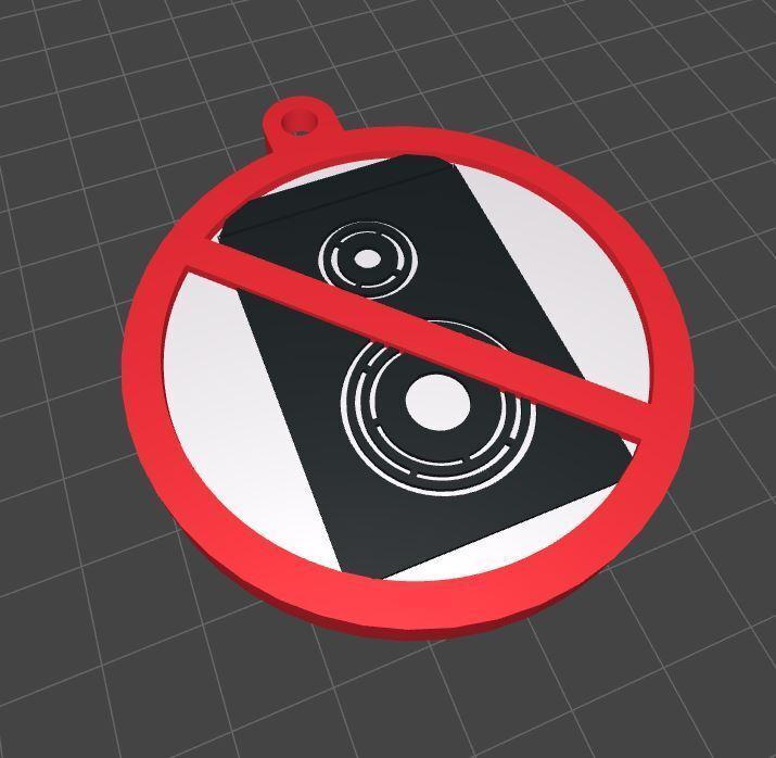 Newell's speaker keychain