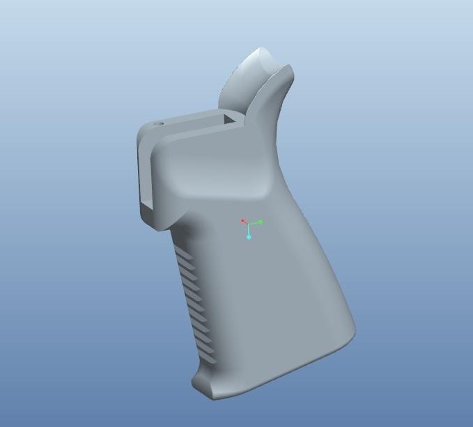 REPTILIA CQG Style grip for GBBR M4