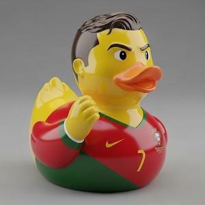 RUBBER DUCK CRISTIANO RONALDO CR7
