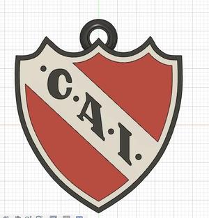 Shield Key ring Independiente de Avellaneda 3d