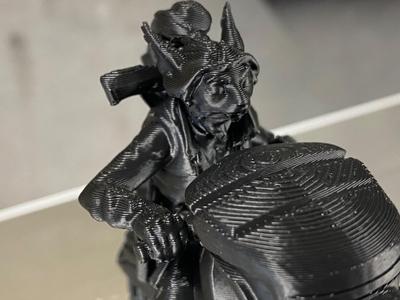 D&D Female cat on a bike 