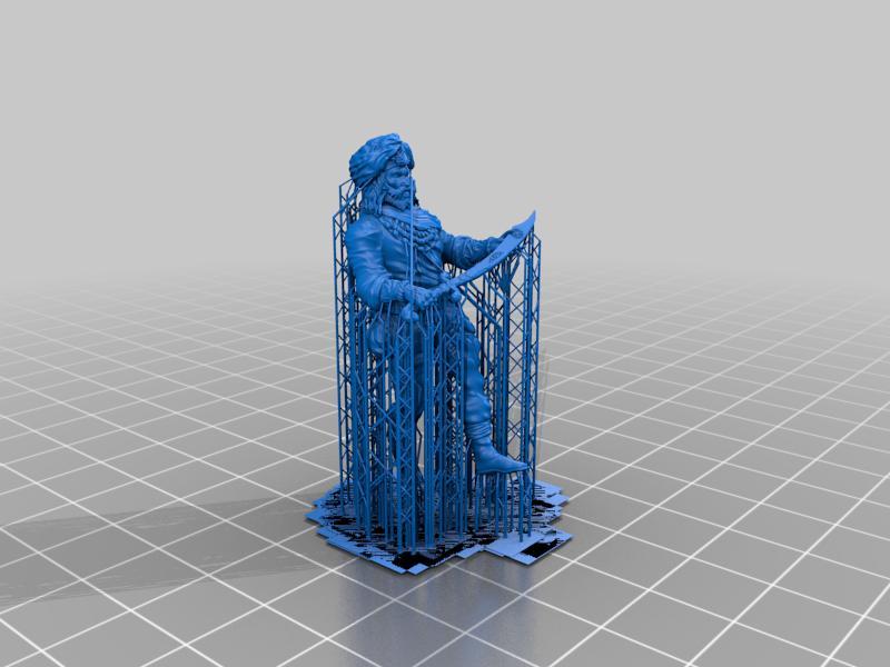 Bandits Leader - Arabian Nights Kickstarter Sample