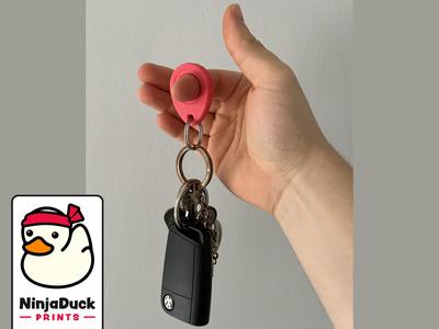 Keychain Spinner - Print in Place