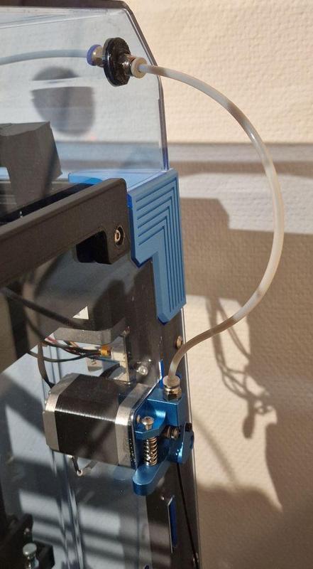 ender 6 top cover bowden hole adapter