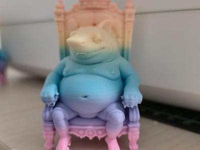 Shark King on the Throne