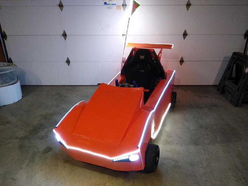 Firestorm Go-kart 3D model