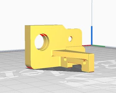 CR-Touch Bracket for Satsana Ender 3 Fan Duct