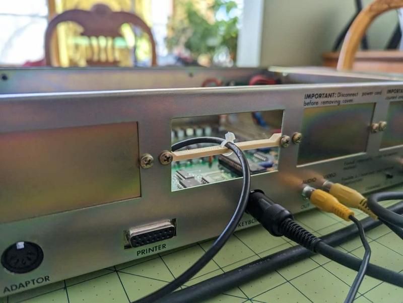 NABU Rear Panel Cable Bracket