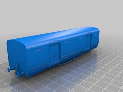 Tamanian Government Railways EEP van HOn3.5