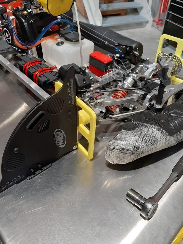 Setup wheel for 1/5 touring RC car  /   roue de reglage 1/5 piste