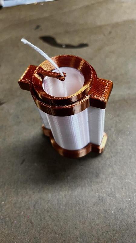 Simple Candle Mold 30mm X 80mm