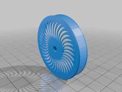 Solar Car Wheel for use with a rubberband tire