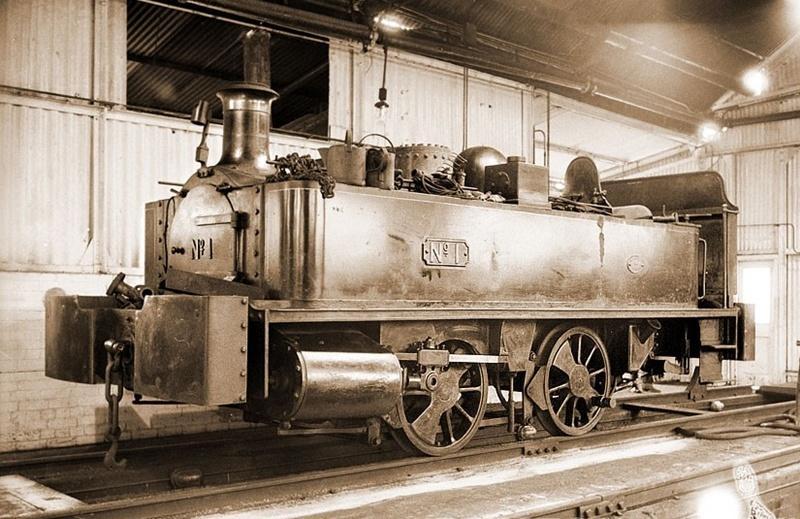 1/32nd 54mm Narrow Gauge Nielsen & co Gas works Loco No1