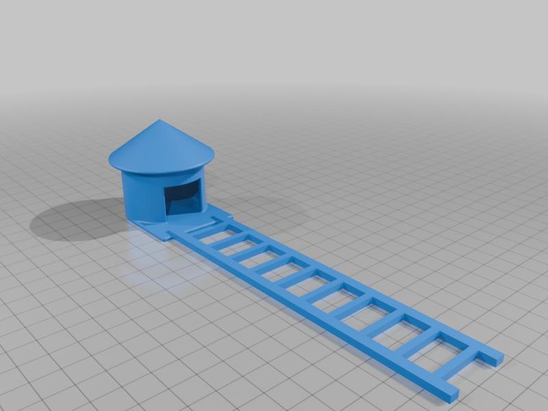 Spider House with Ladder for terrarium