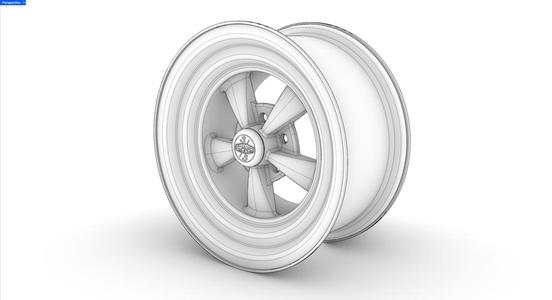 17" Cragar SS Wheel