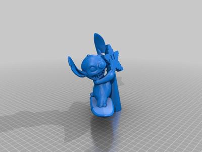 arbol stitch navideño