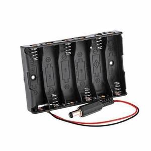 6x AA Battery Box Case Holder