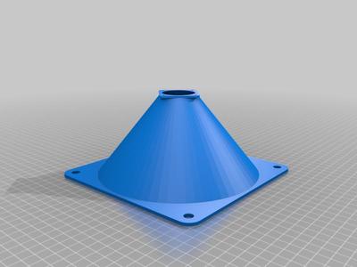 120-40mm Fan converter 90, 45, 22.5 degree angle