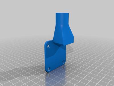 Reduction of fan 4020 to ⌀ 12 for DIY smokebox