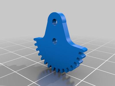 Atomrc Killer Whale pan tilt for DJI FPV gears alone