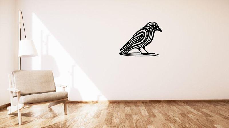 Crow / Vrána wall decoration