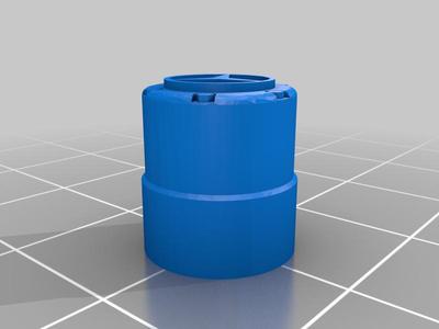 Hub center cap for Traxxas TRX6 aftermarket wheels