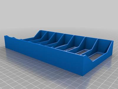 Storage drawer for LTO tapes