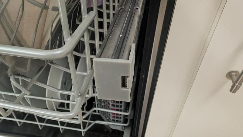 Dishwasher upper rack stop - 206C1897 (designed for GE GDWT260R10SS)