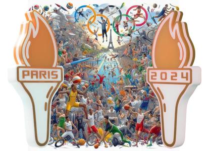 Torch an Olympic flame