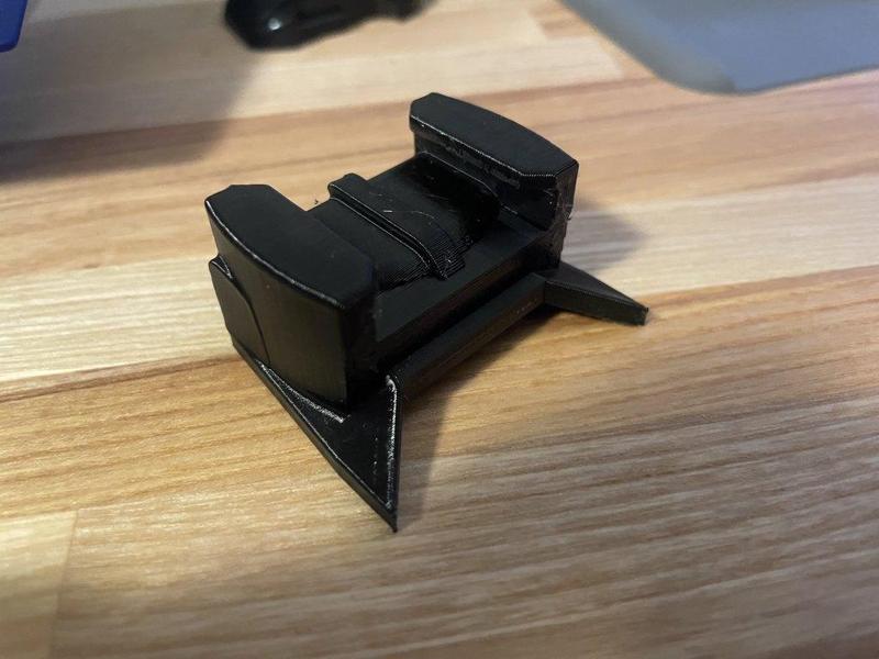 Gopro chinmount for shark spartan helmet