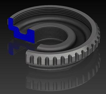 Telescope thread adapters for M12 & M16 board lenses