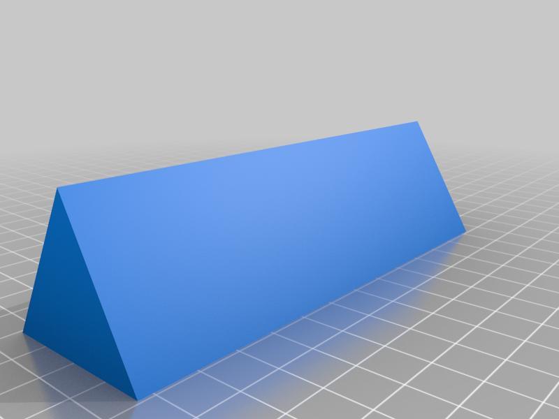 Triangular box