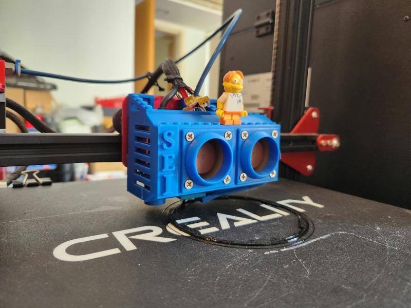 Cr10s pro Dual Noctua Fan shroud