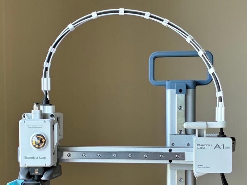 A1 Mini cable guide with clips