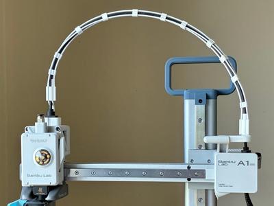 A1 Mini cable guide with clips