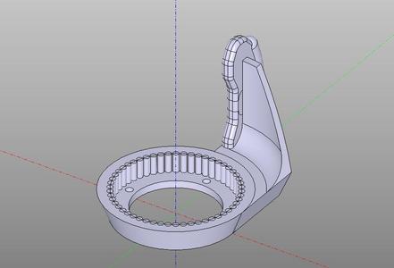 Speed regulator knob for Micar Skyline scooter v2