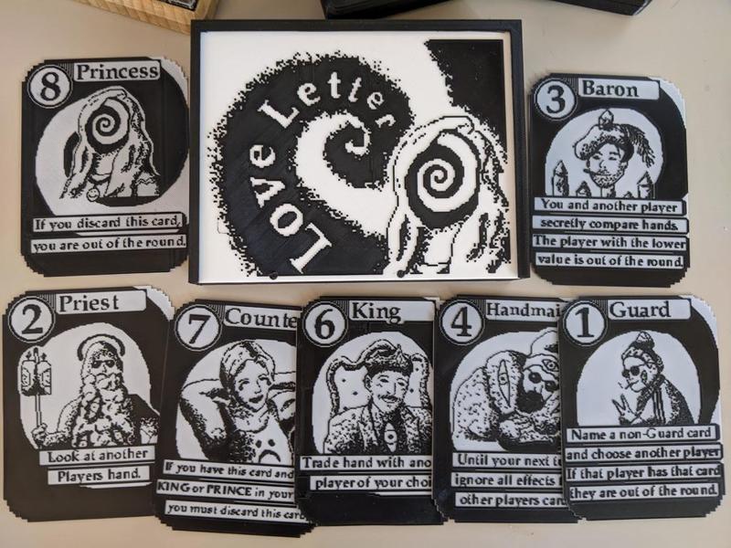 Custom Love Letter Card Game 