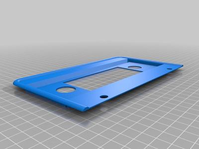 Triumph Spitfire radio mounting plate