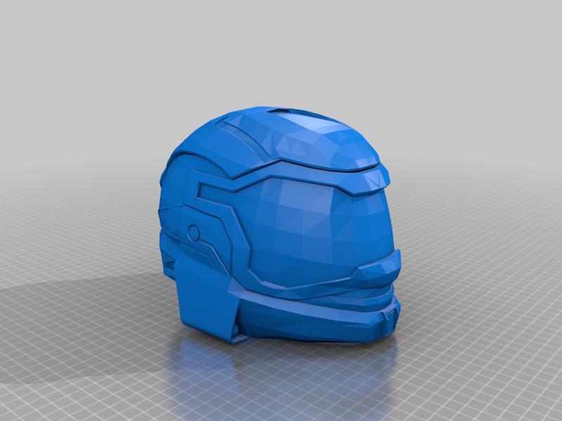 Halo Reach Gungnir Helmet