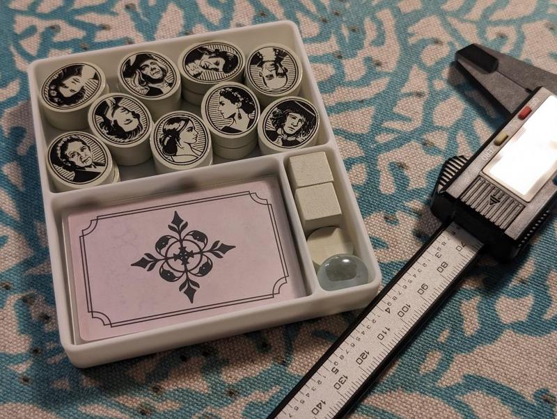 Player Tray for John Company 2E (supports sleeved cards)