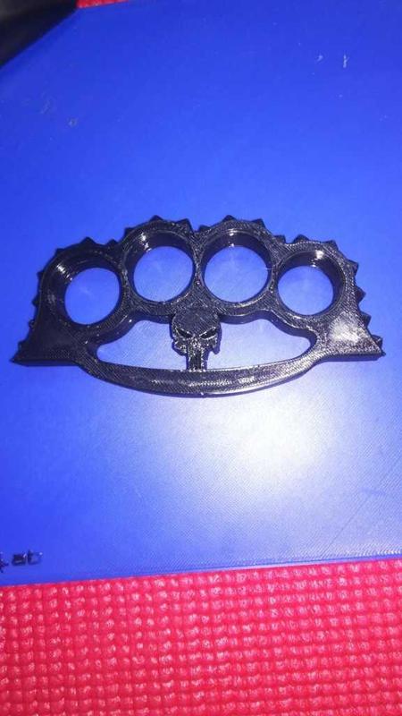 Punisher Knuckle Duster Ring (Schlagring)