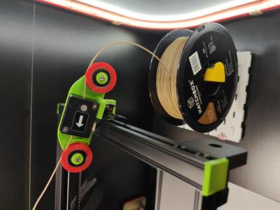 Creality Ender 3 S1 Filament Roller Guide Remix