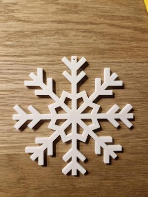 Snowflake / Schneeflocke 12 cm