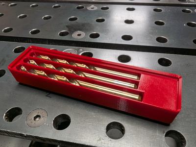 Gridfinity Drill Bit Holder 9-10mm