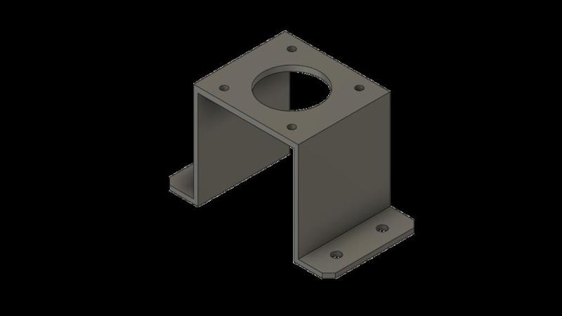 NEMA 17 VERTICAL MOUNTM
